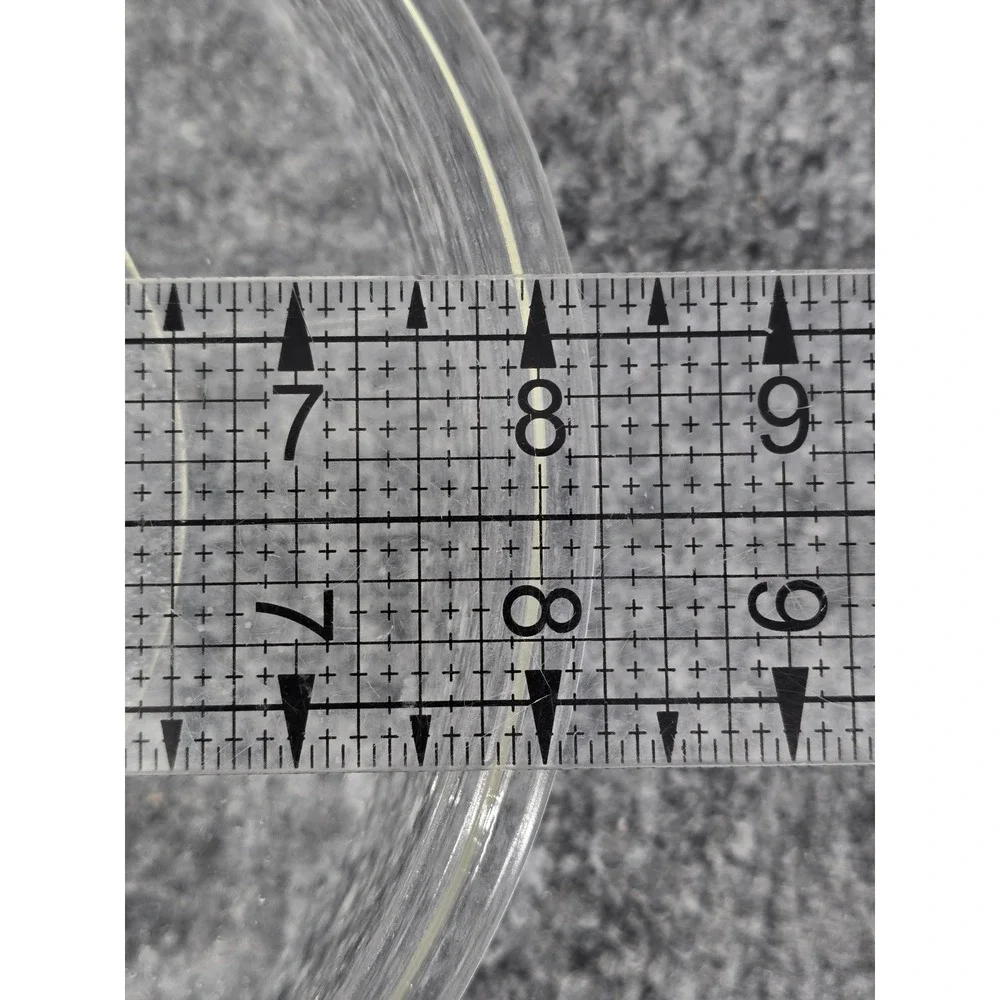 Vtg Glasbake Clear Glass Lid J-526 Replacement 8.5